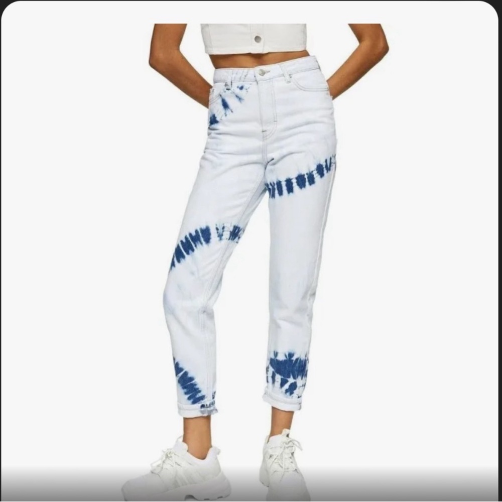Topshop Women’s High Waisted Mom Jeans – Size 30 Reqdy to Ship✅